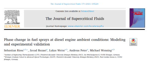 Zum Artikel "Neue Veröffentlichung im „Journal of Supercritical Fluids“"