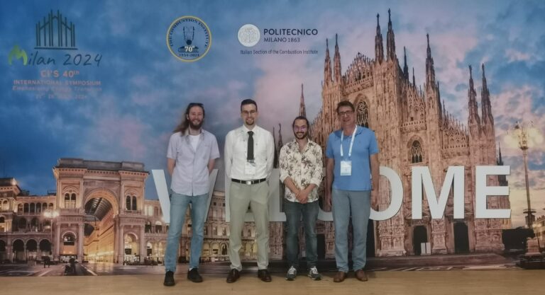 LTT auf dem 40th Combustion Symposium in Mailand